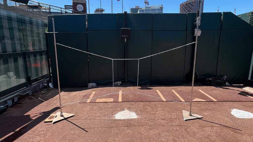 Baseball Field String Strike Zone Pitching Training Strings – G Tee